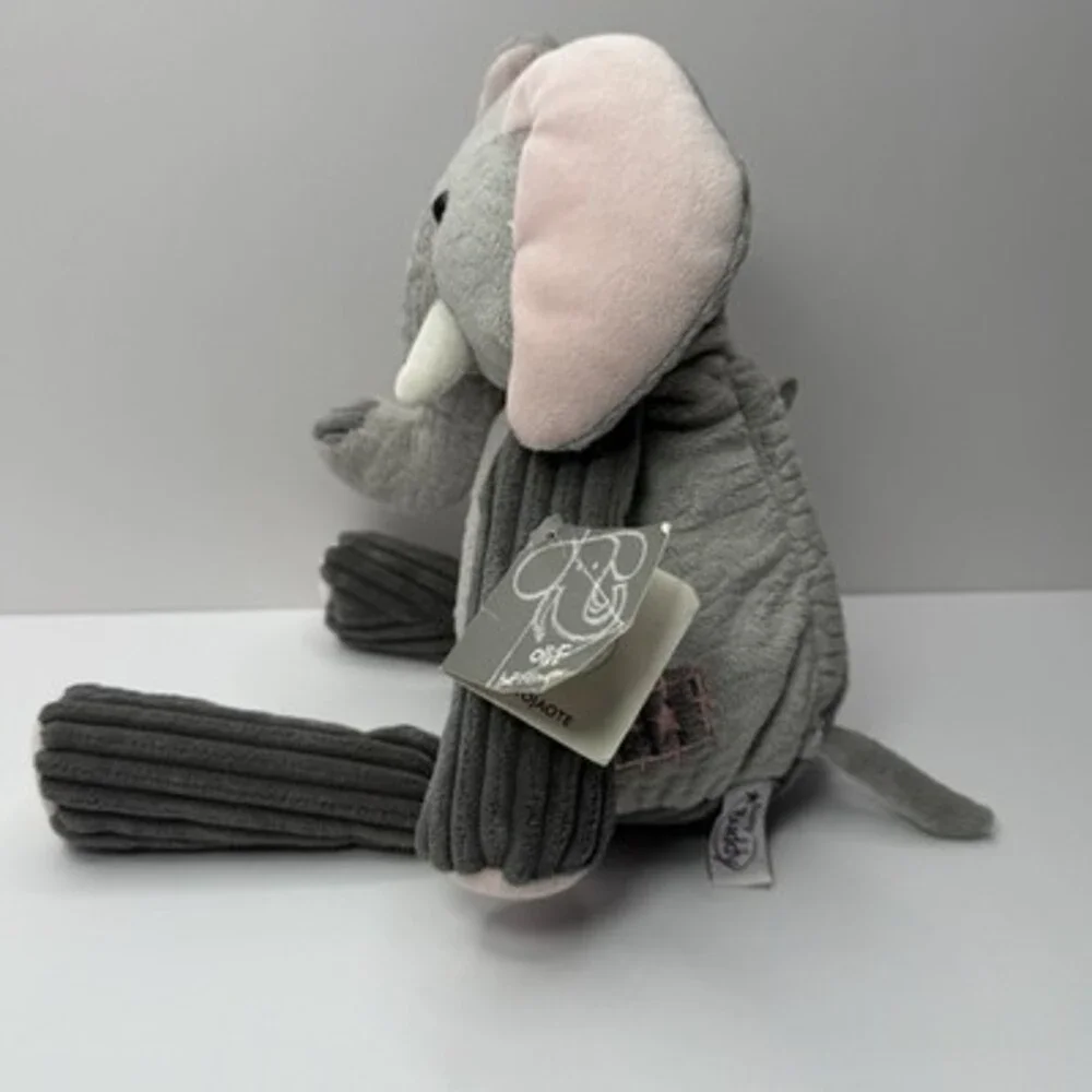 Scentsy Baby Buddy Toy Ollie Elephant NEW  Scent Pack Retired Black Ruby 15”